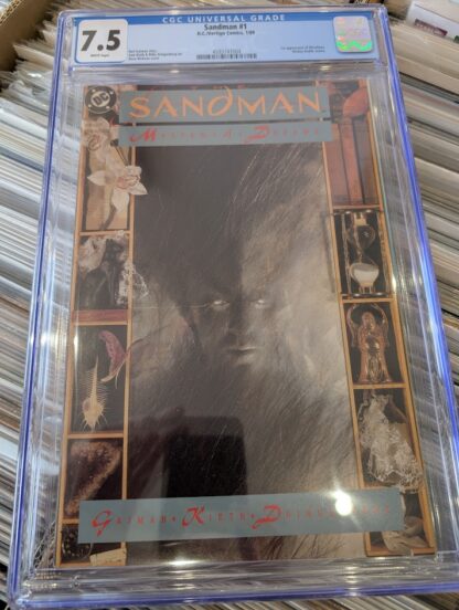Sandman #1 CGC graded 7.5