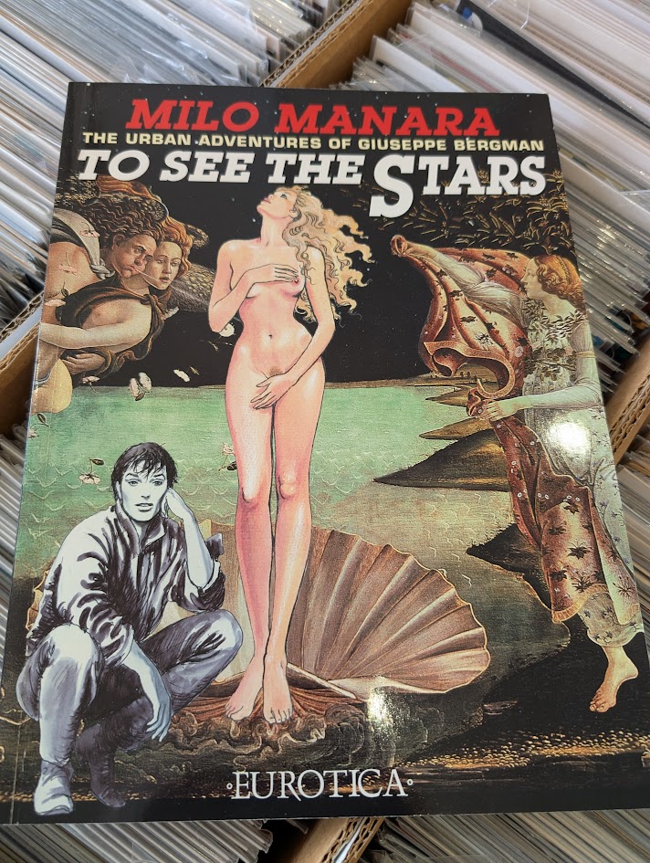 To See the Stars: The Urban Adventures of Giuseppe Bergman, Manara