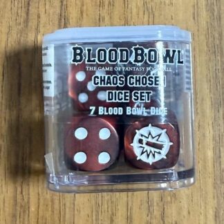 Blood Bowl Chaos Dwarf team dice set