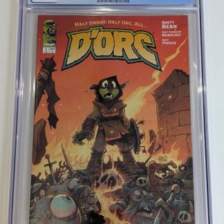 D'Orc #1 first printing CGC graded 9.8