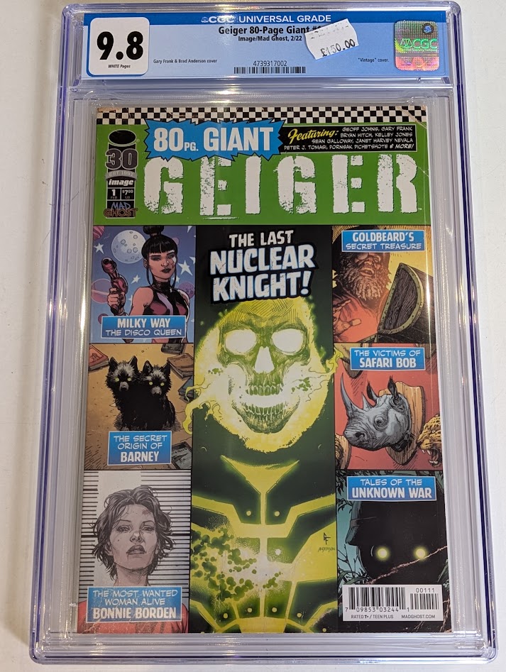 Geiger 80-Page Giant #1 CGC Graded 9.8