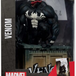 McFarlane Marvel Venom 1:6th Scale Collectible with Scene & Comic (Venom #5)