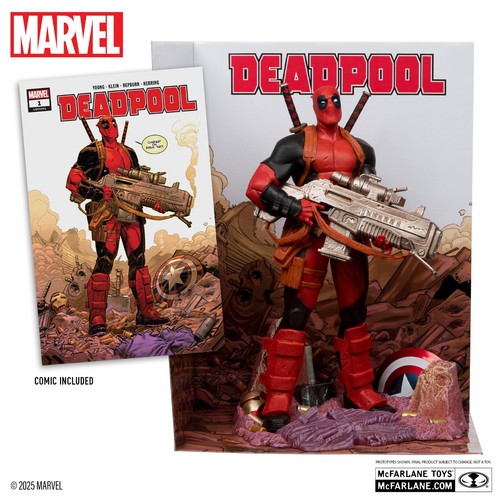 MARVEL 1/6 SCALE POSED FIGURE DEADPOOL (DEADPOOL #1)